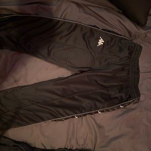 Small black kappa sweatpants